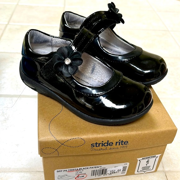 Stride Rite Shoes Stride Rite Black Patent Mary Jane Shoes Poshmark